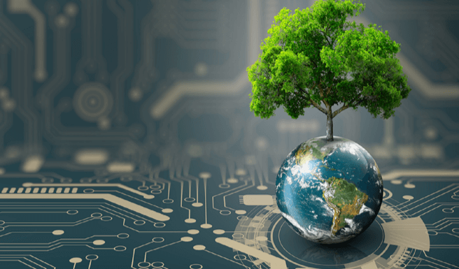 How is the USA leveraging technology for environmental sustainability?